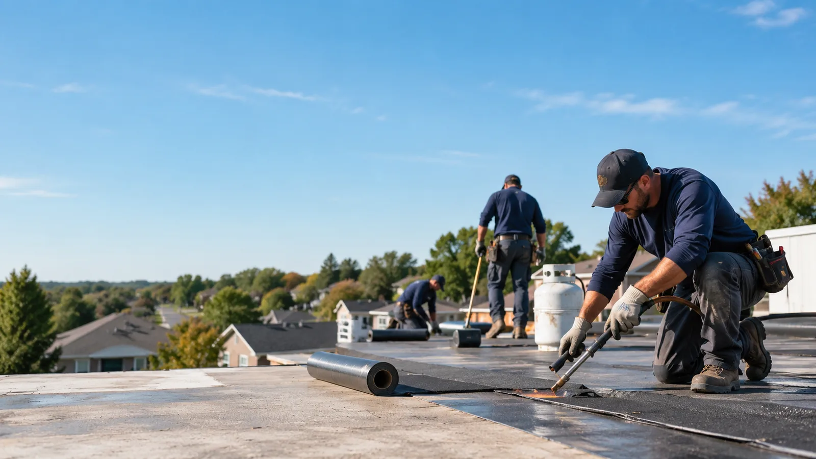 Flat Roof Leak Repair providers in Adkins, TX